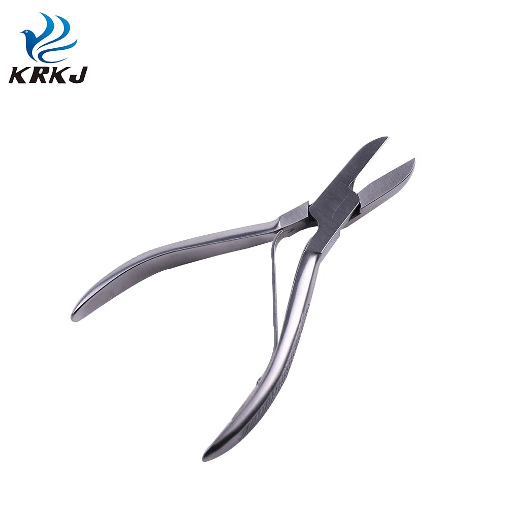 Kd713 Hardness Blade Stainless Steel Pig Hog Piglet Sow Tooth Cutter Cutting Plier with Spring Sheet