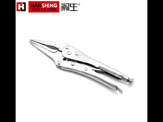 Herramienta manual profesional, herramientas de ferretería, alicates de bloqueo, CRV o acero al carbono, tipo C