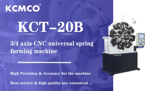 Máquina formadora de resortes Vesatile CNC KCT-20B