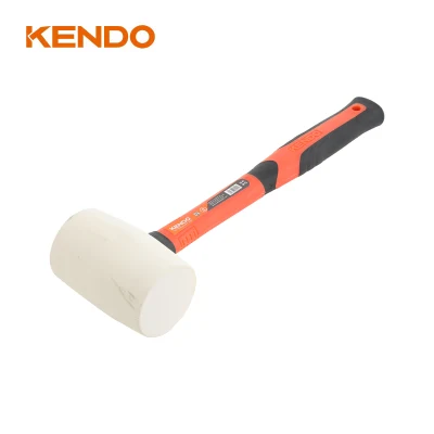 Mazo de goma Kendo ideal para aplicaciones de colocación de azulejos, construcción, carpintería y automoción.